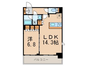 コンフォリア品川イーストの物件間取画像